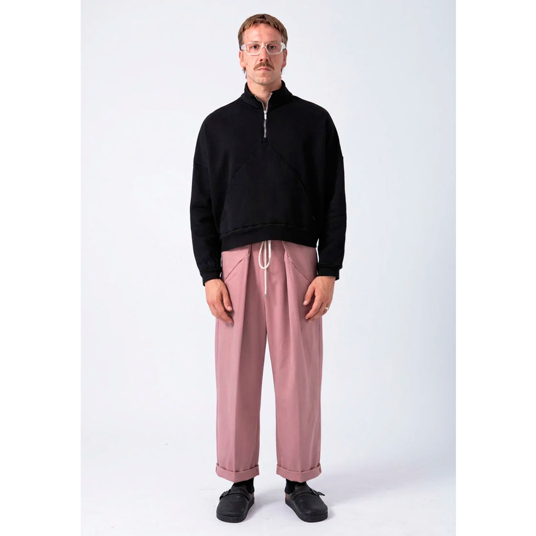 Pantalón Pitagora - Origami Rosa Palo