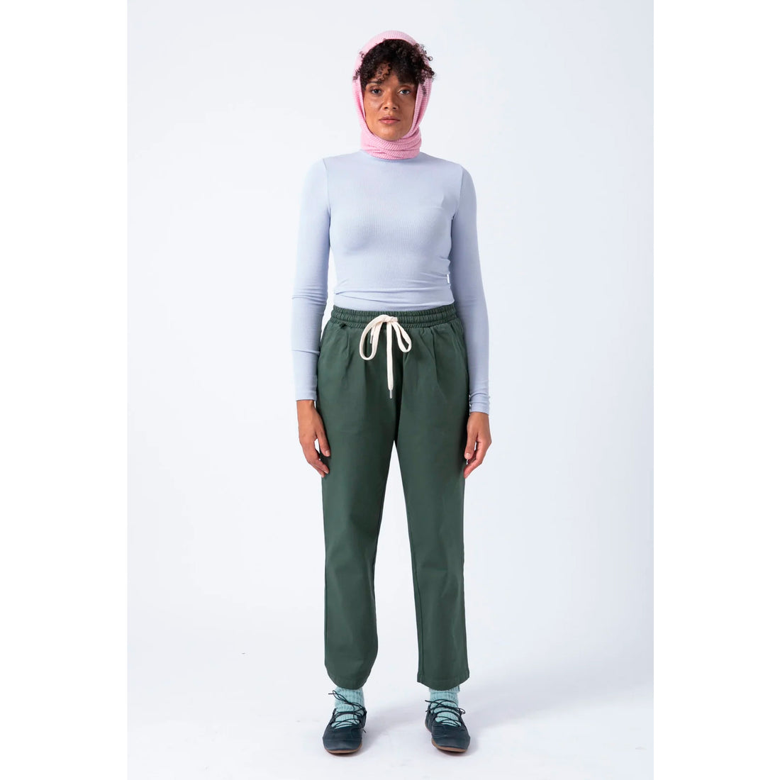 Pantalón Pitagora - Worker Salvia