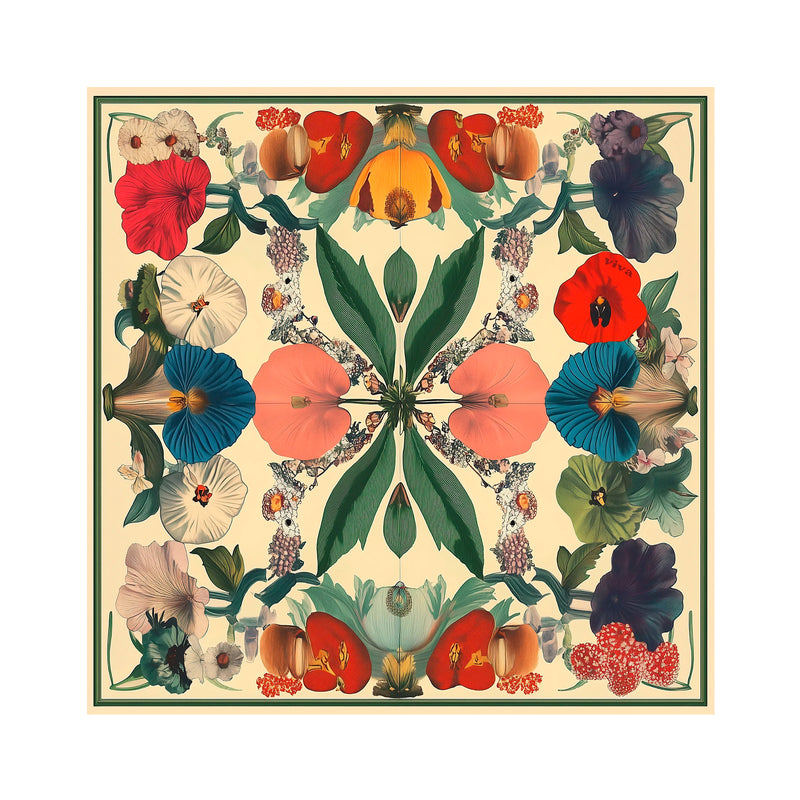 Pañuelo - Flores Caleidoscopio 💐
