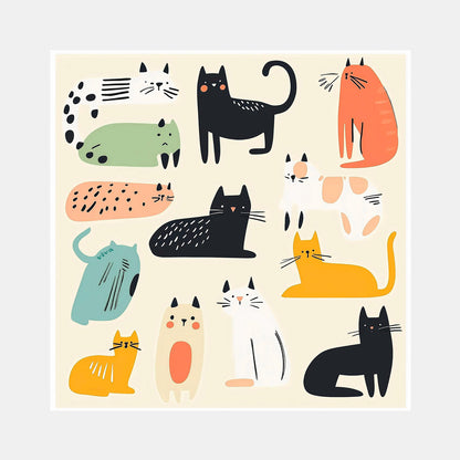 Pañuelo - Gatos 🐱
