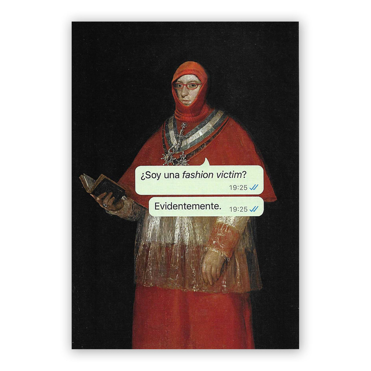 Print de La última croqueta A5 - "Paquita Salas Fashion Victim"