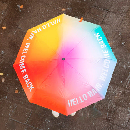 Paraguas - "Hello rain, welcome back"