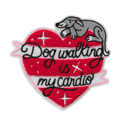 Parche La Barbuda - "Dog Walking is my Cardio" 🐶