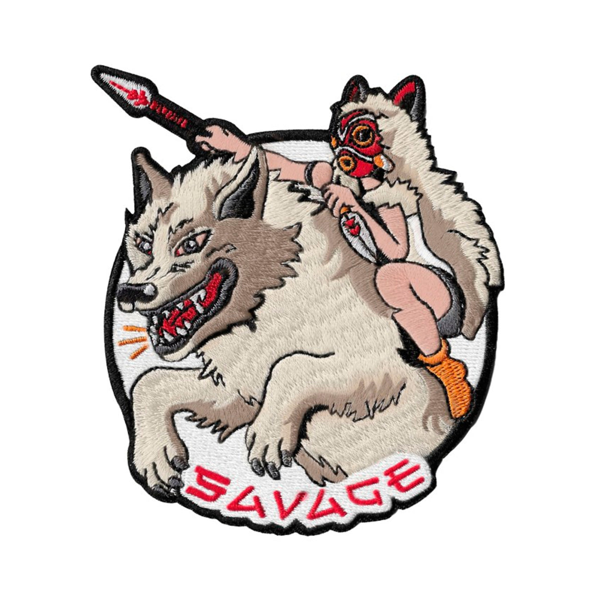 Parche La Barbuda - "Savage Lobo"