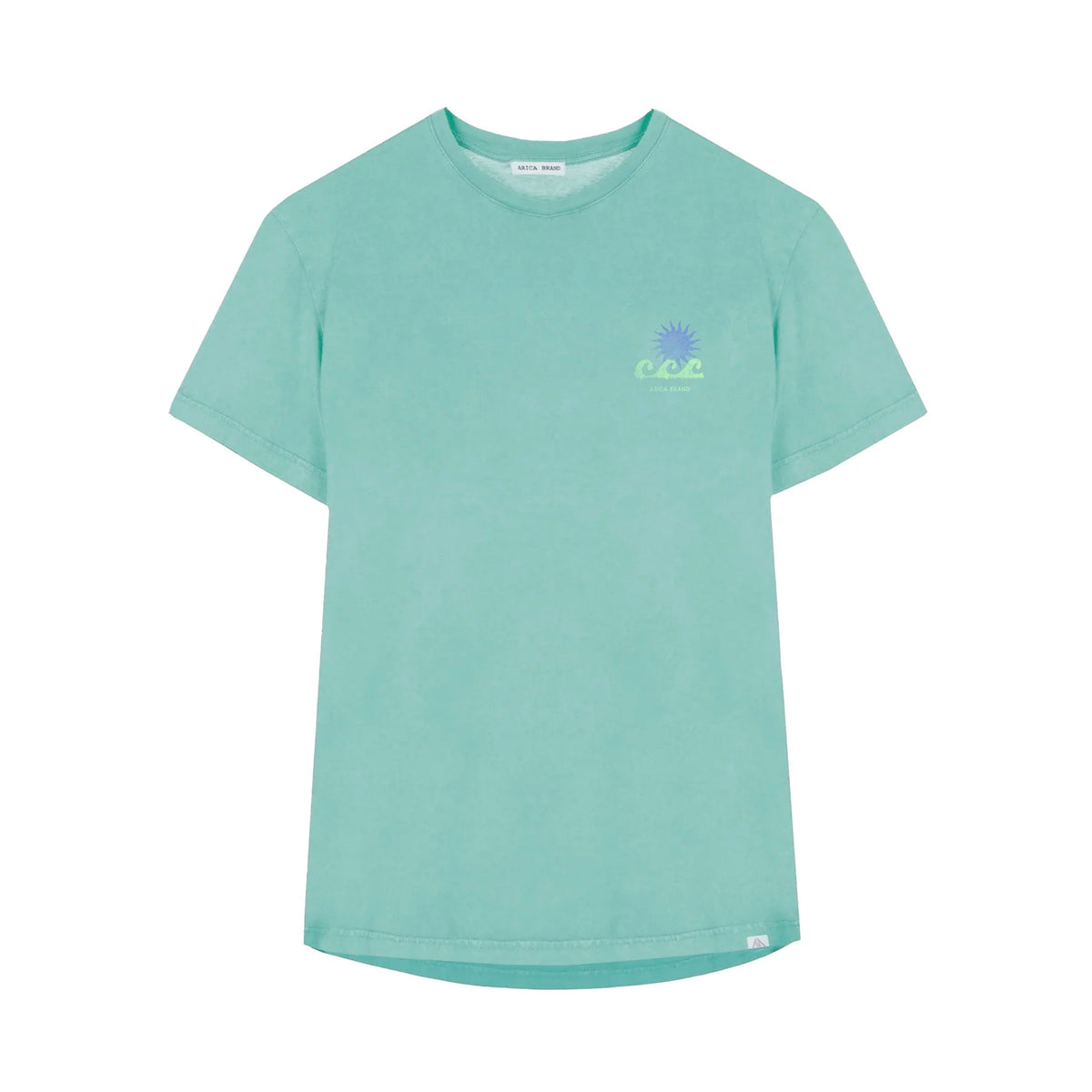 Camiseta Arica Brand - Parrot Aqua 🦜