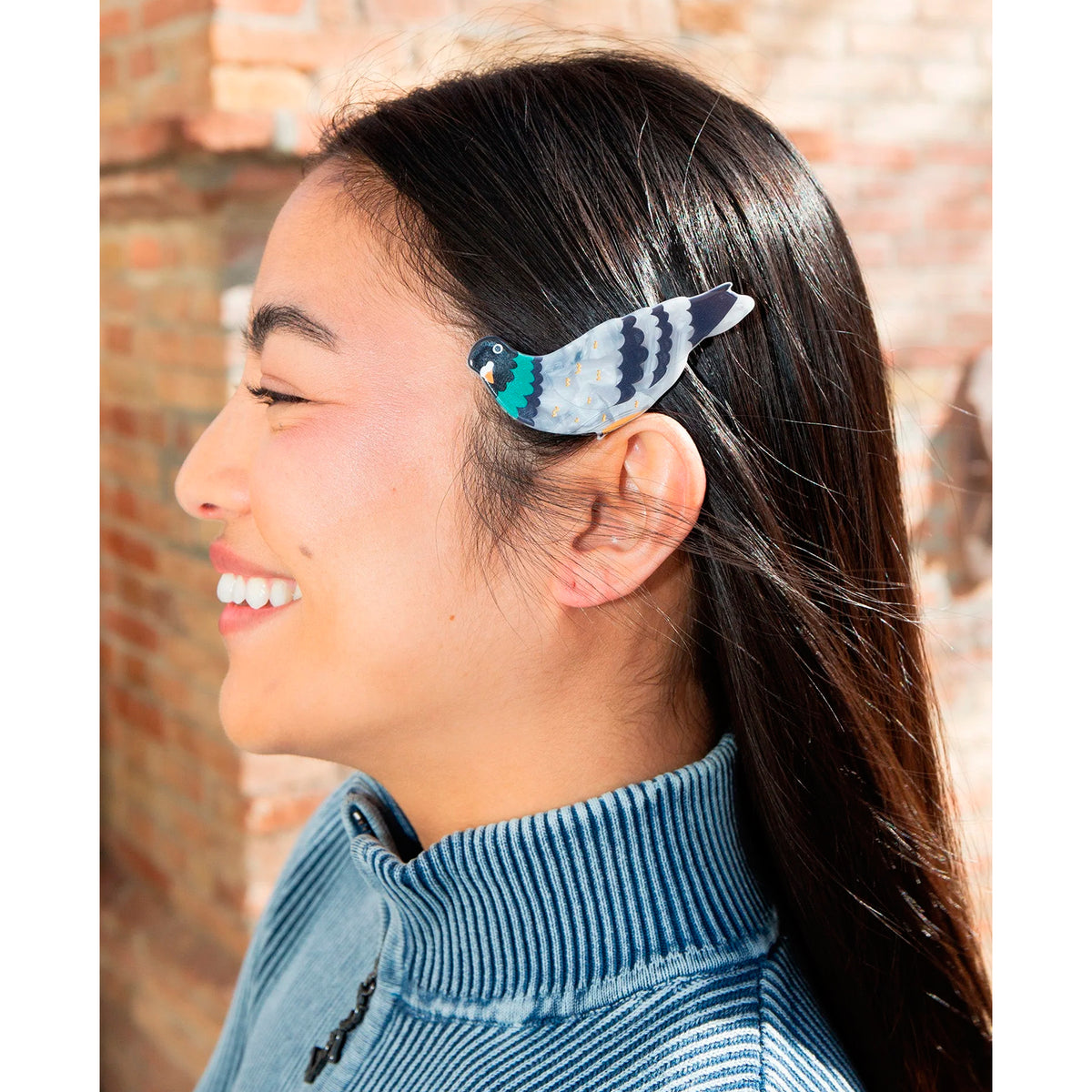 Pasador para el pelo Eat my socks - Pigeon 🐥