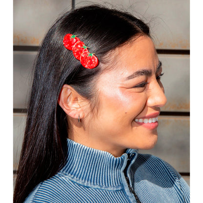 Pasador para el pelo Eat my socks - Tomato 🍅