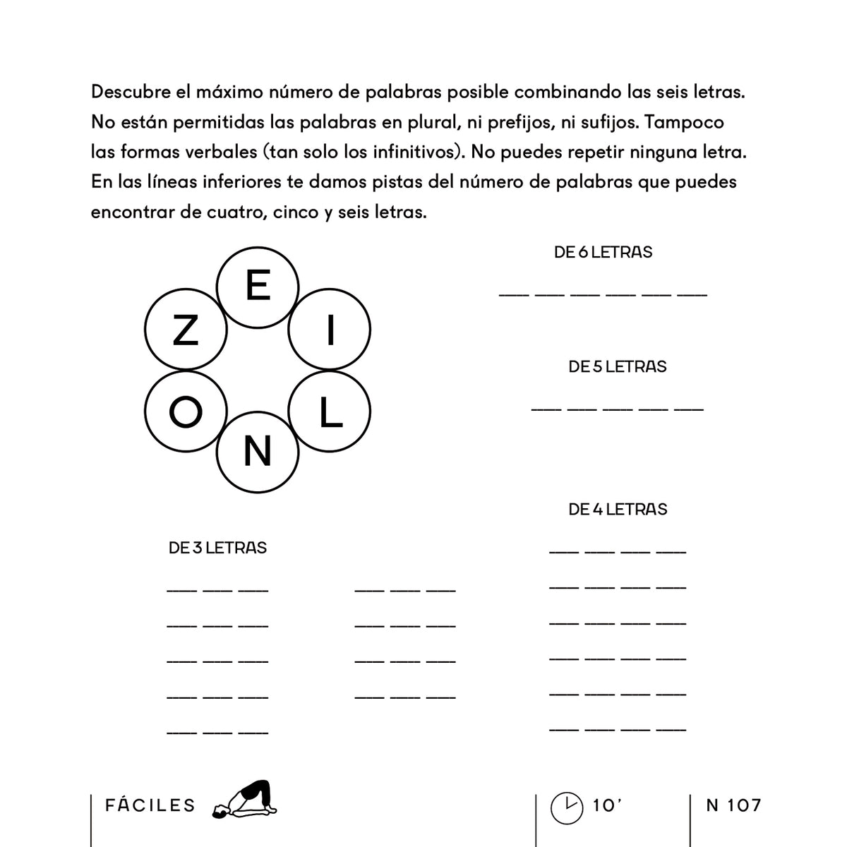 Pasatiempos - Pasatiempos fáciles variados