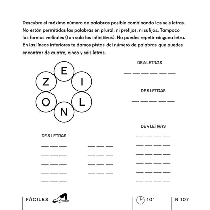 Pasatiempos - Pasatiempos fáciles variados
