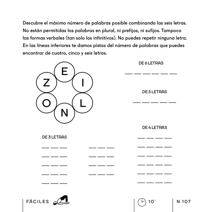 Pasatiempos - Pasatiempos fáciles variados