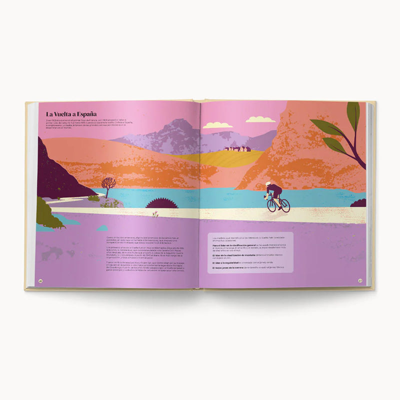 Libro - "Pasión bicicleta, una historia ilustrada" de  Luigi Cassini della Riviera y Joan Alturo