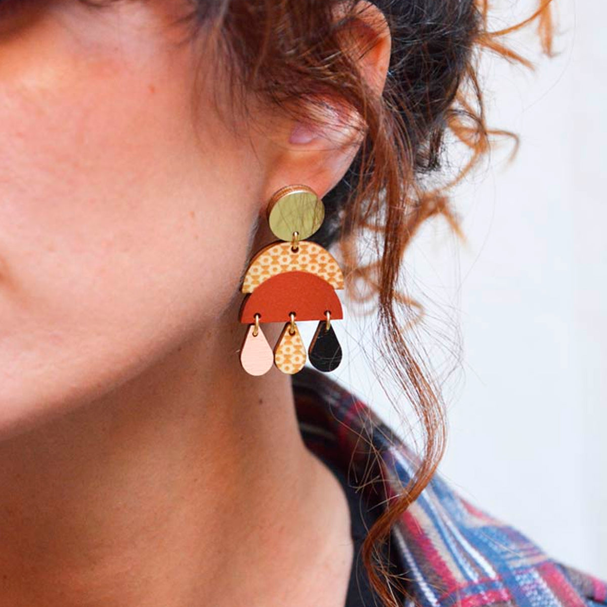 Pendientes - Dangle Earrings Circle