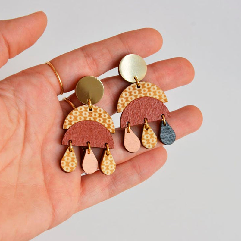 Pendientes - Dangle Earrings Circle