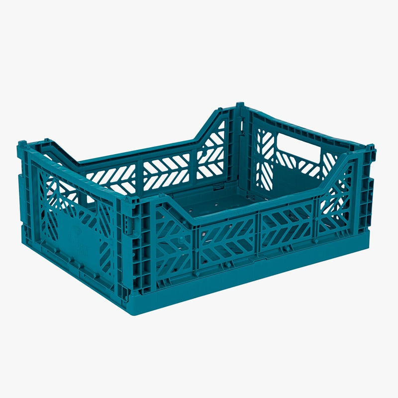 Caja plegable grande - Peacock Green