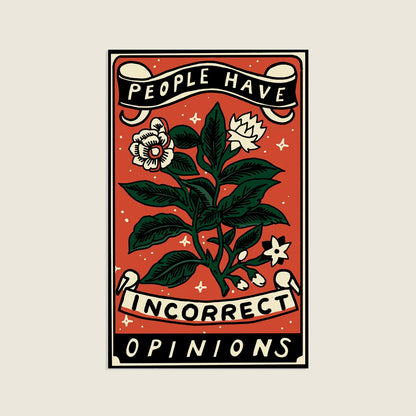 Pegatina - Incorrect Opinions
