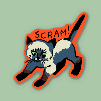Pegatina - Scram