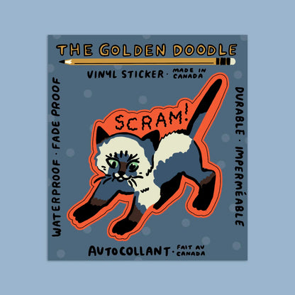 Pegatina - Scram