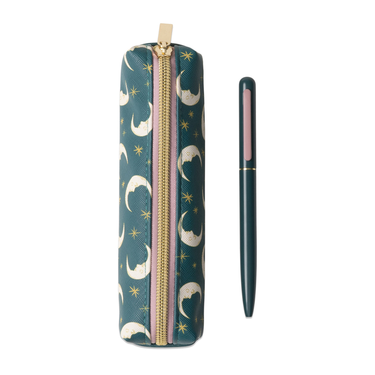 Set Estuche + Bolígrafo - Teal Moon 🌜