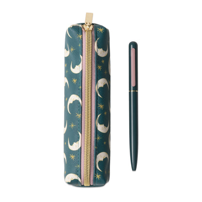 Set Estuche + Bolígrafo - Teal Moon 🌜