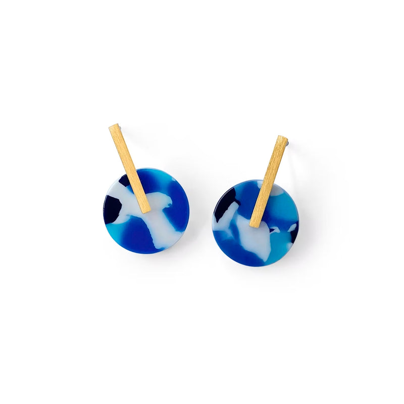 Pendientes Lavs Jewels - Acetate Azure