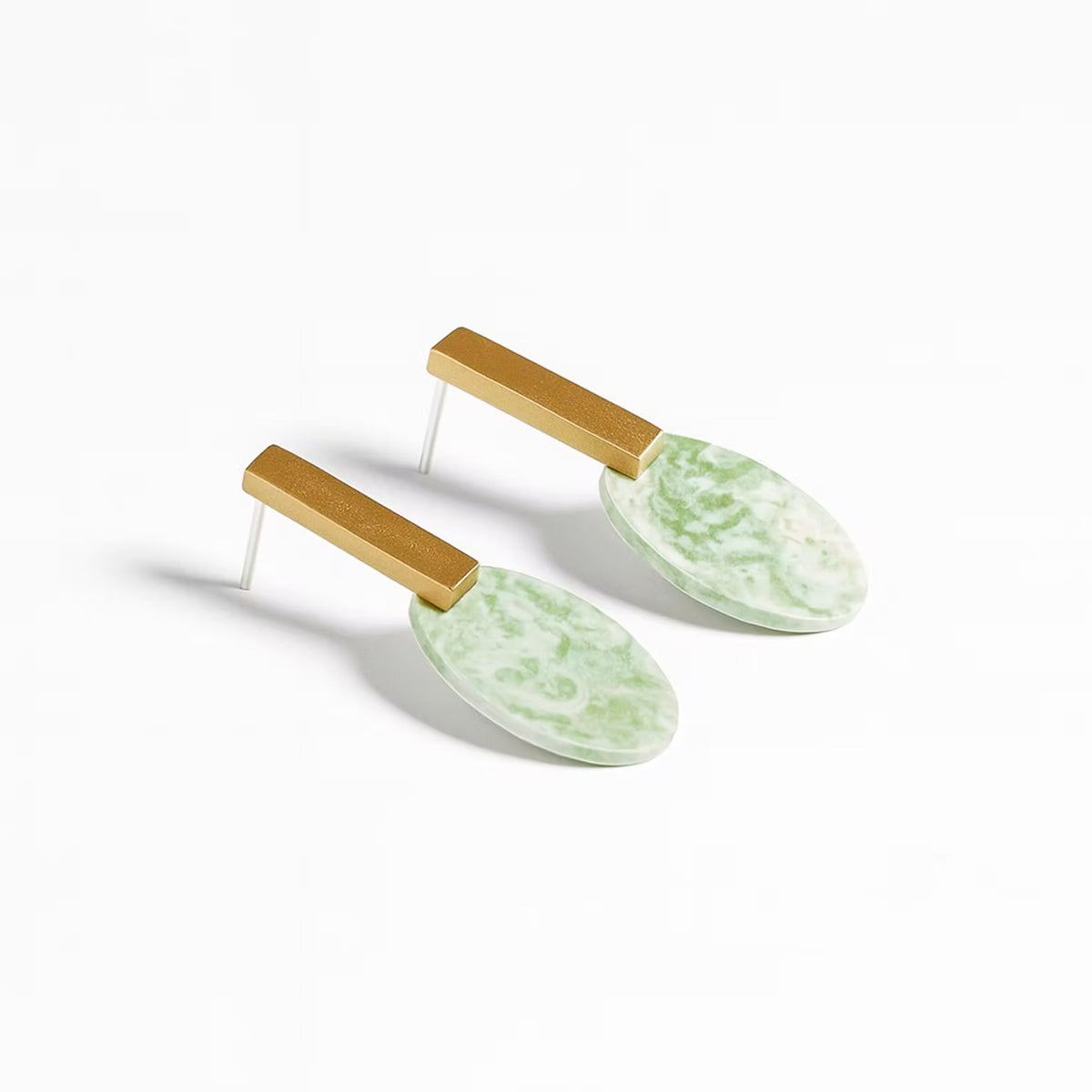 Pendientes Lavs Jewels - Agate Green