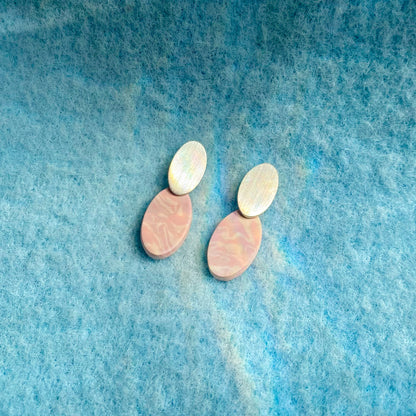 Pendientes Lavs Jewels - Agate Rose