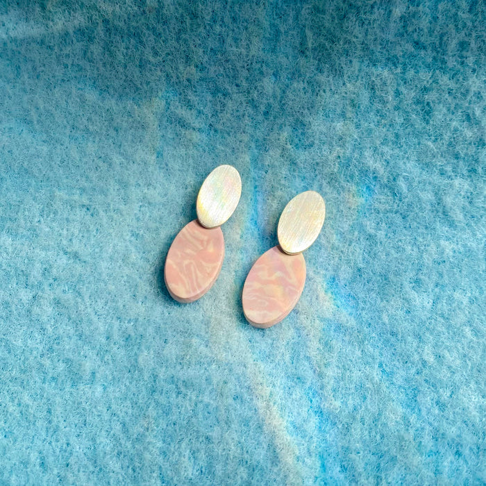 Pendientes - Agate Rose