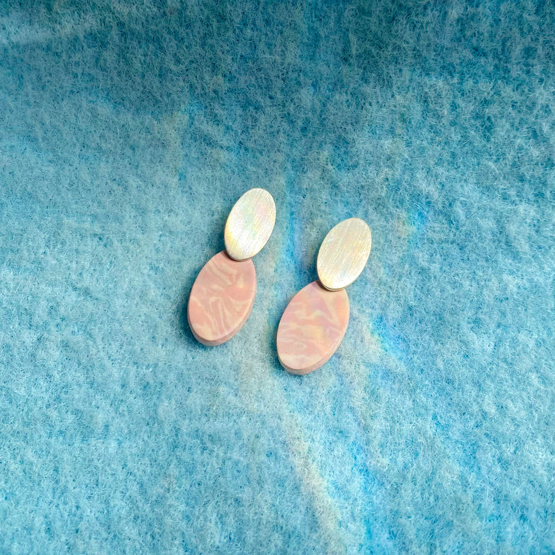 Pendientes Lavs Jewels - Agate Rose