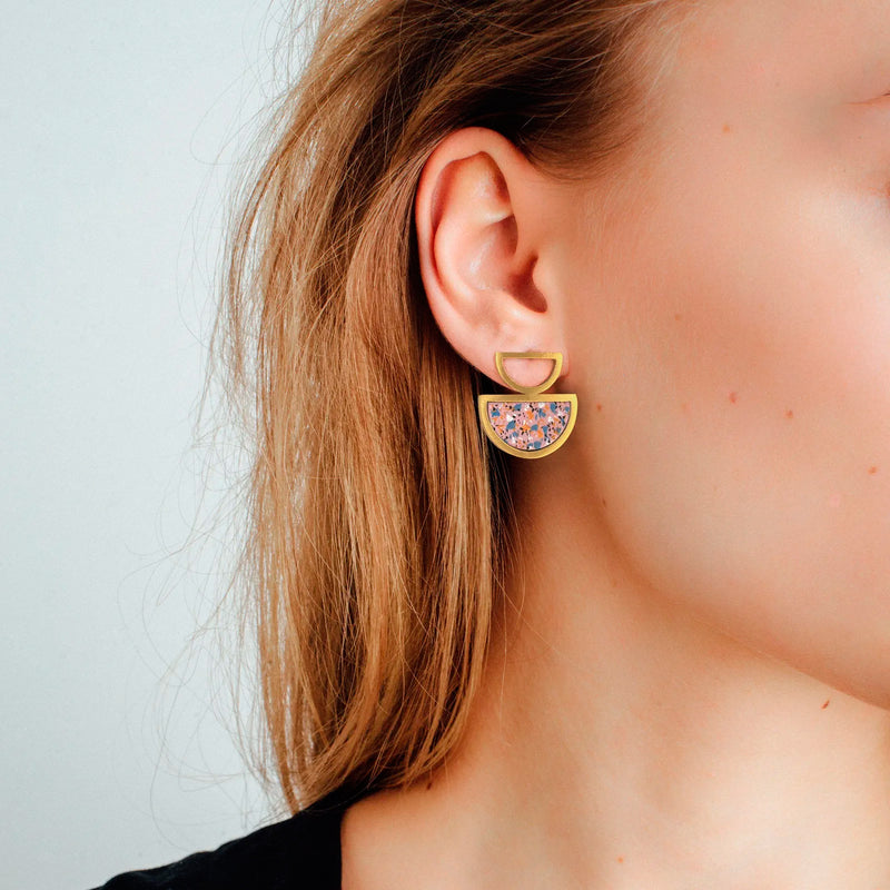 Pendientes Lavs Jewels - Apricot