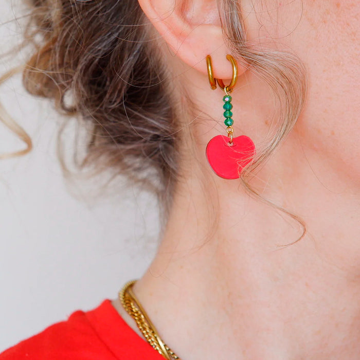 Pendientes - Aros Cirera 🍒