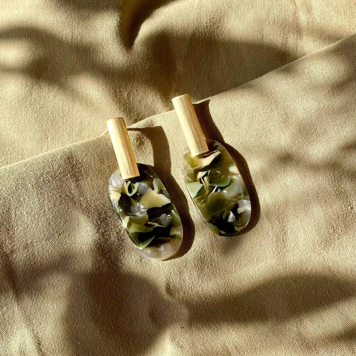 Pendientes Lavs Jewels - Aurora Green