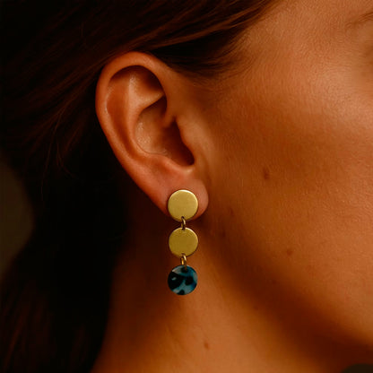 Pendientes Lavs Jewels - Azure Large