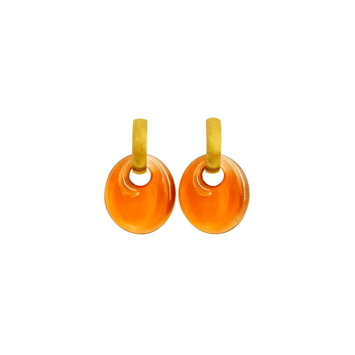 Pendientes Lavs Jewels - Beryl Orange