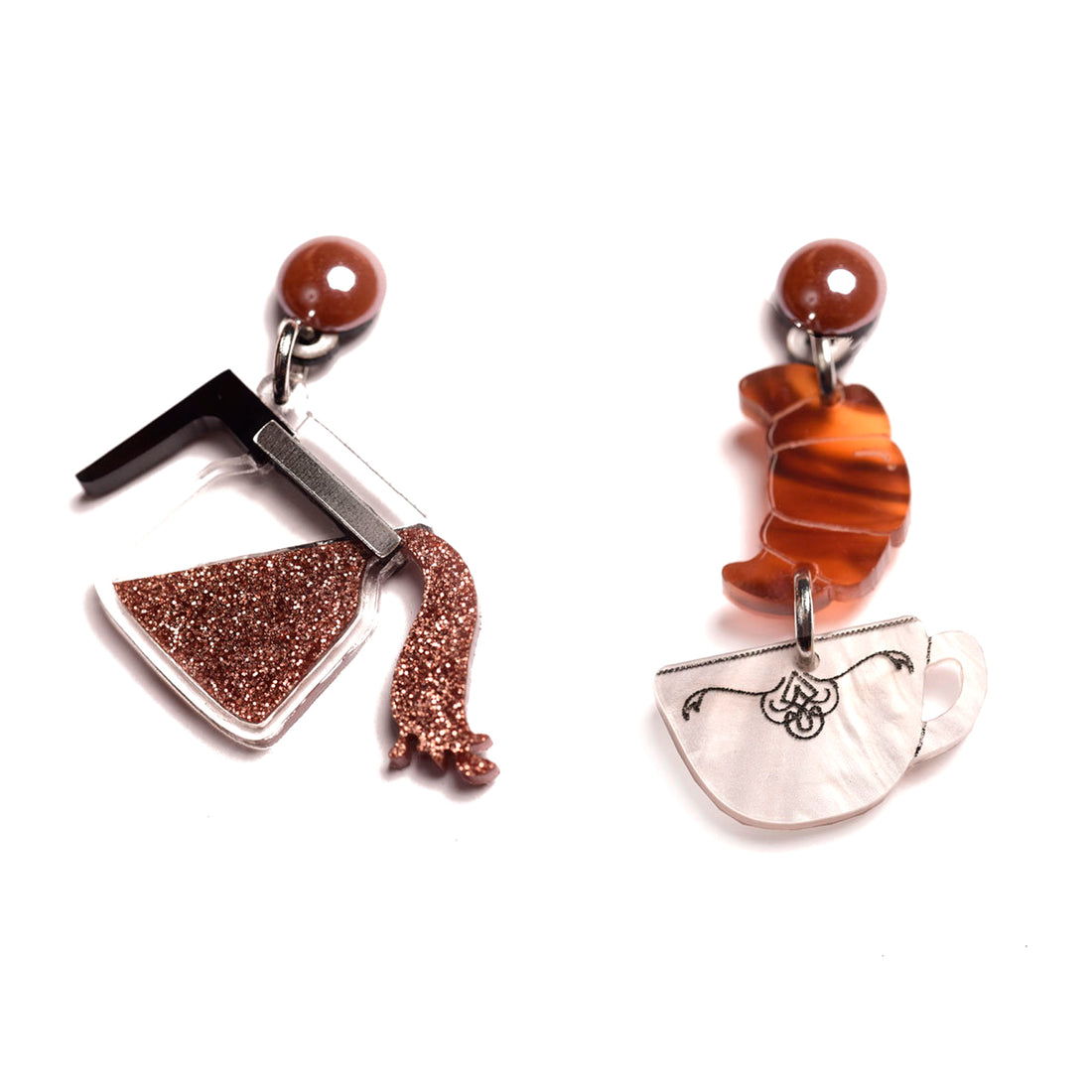 Pendientes - Café con Croissant ☕🥐