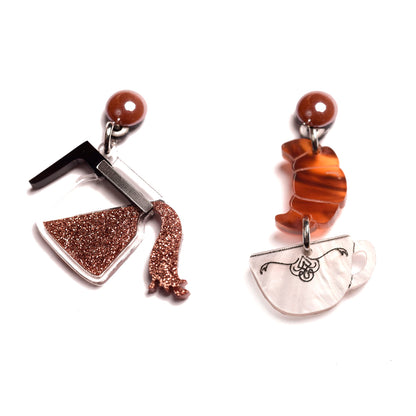 Pendientes - Café con Croissant ☕🥐