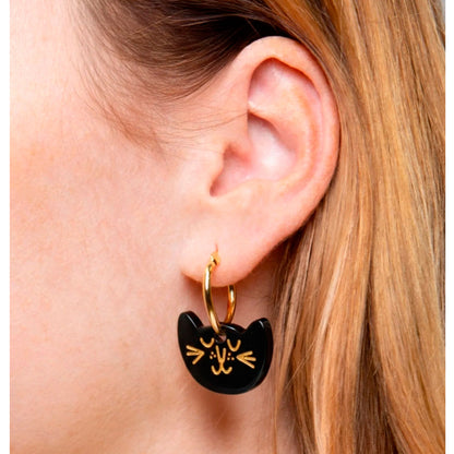Pendientes Eat my socks - Cat 🐱
