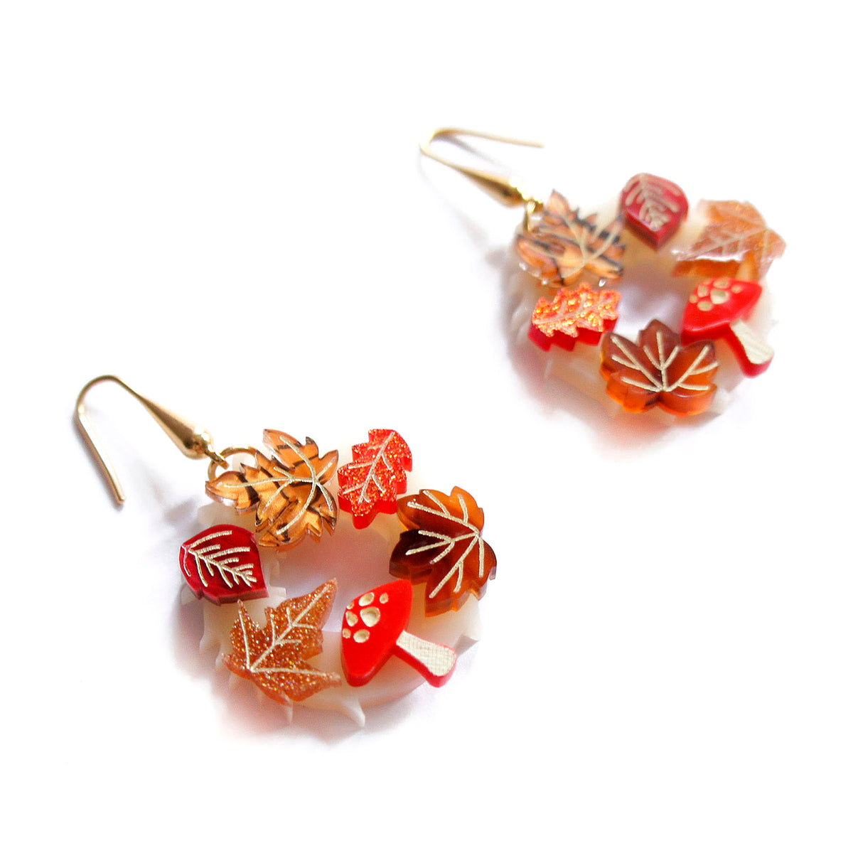 Pendientes - Coronas Otoño 🍁🍄