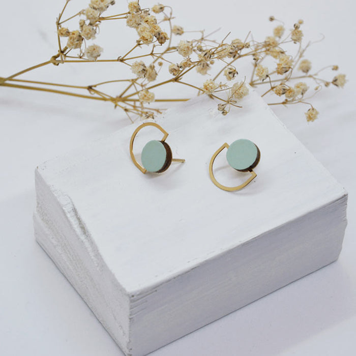 Pendientes - Small Studs Mint