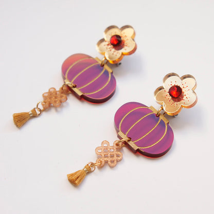 Pendientes - Fiesta Farolillos