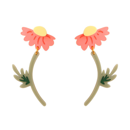 Pendientes - Flor