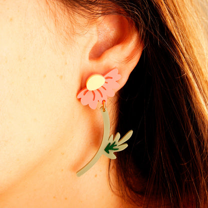 Pendientes - Flor