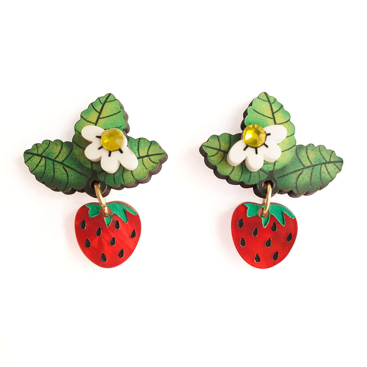 Pendientes - Fresa Silvestre 🍓