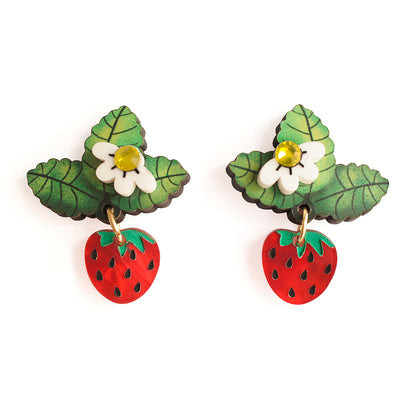 Pendientes - Fresa Silvestre 🍓