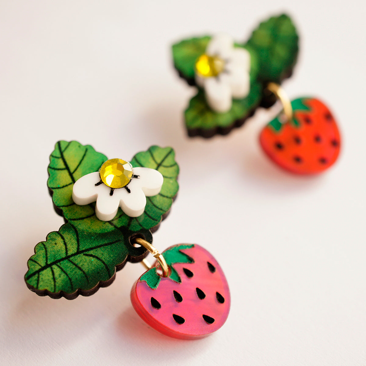 Pendientes - Fresa Silvestre 🍓