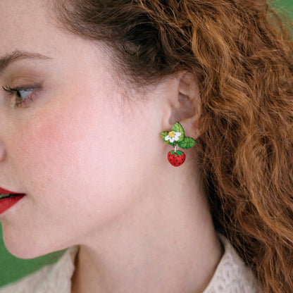 Pendientes - Fresa Silvestre 🍓