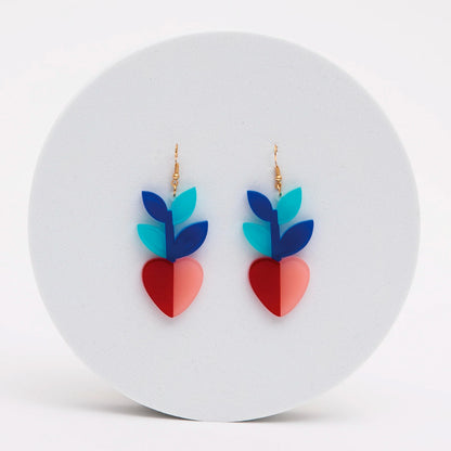 Pendientes Viva - Frutas y Flores Lichi