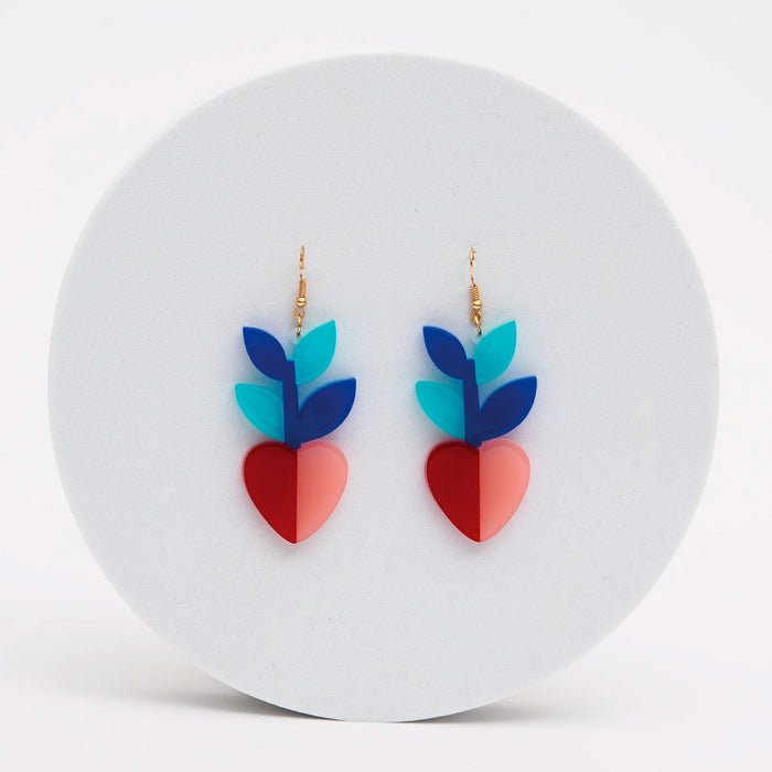 Pendientes - Frutas y Flores Lichi