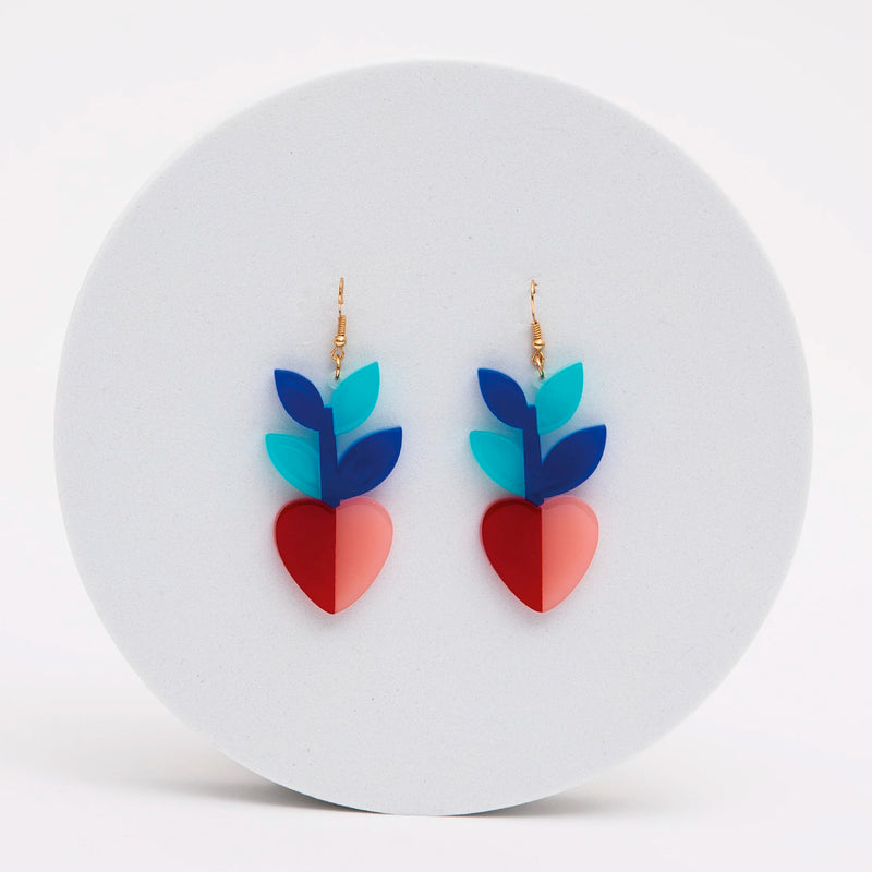 Pendientes - Frutas y Flores Lichi