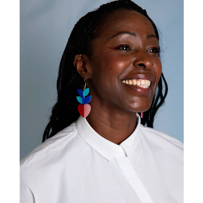 Pendientes - Frutas y Flores Lichi