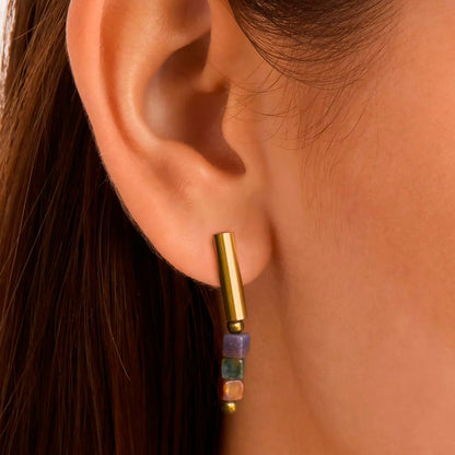 Pendientes Lavs Jewels - Jasper